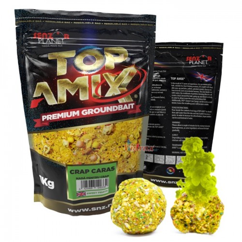 Захранка TOP AMIX Crap Caras 1 кг - Senzor Planet